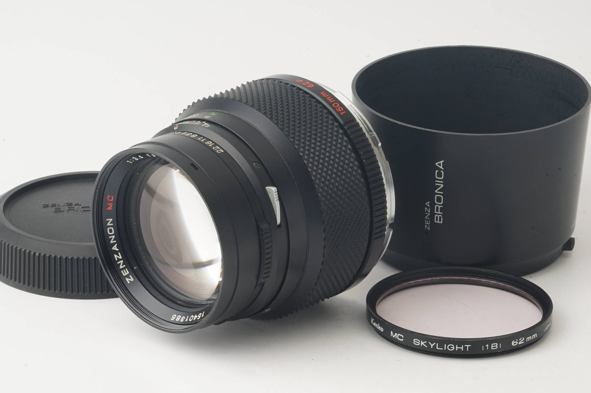 Zenzanon-E 150mm F3.5 レンズ BRONICAブロニカ箱付