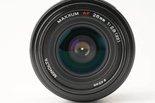 画像をギャラリービューアに読み込む, ミノルタ Minolta Maxxum AF 28mm F2.8 ソニーAマウント