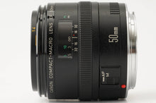 画像をギャラリービューアに読み込む, キヤノン Canon Compact Macro EF 50mm F2.5 EFマウント