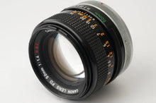 画像をギャラリービューアに読み込む, キヤノン Canon FD 50mm F1.4 S.S.C.