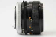 画像をギャラリービューアに読み込む, キヤノン Canon FD 50mm F1.4 S.S.C.