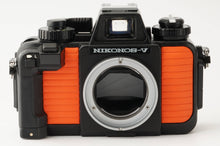 画像をギャラリービューアに読み込む, ニコン Nikon NIKONOS V オレンジ / UW-NIKKOR 28mm F3.5