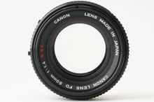 画像をギャラリービューアに読み込む, キヤノン Canon FD 50mm F1.4 S.S.C.