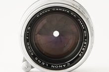 画像をギャラリービューアに読み込む, キヤノン Canon 50mm F1.8 ライカ スクリューマウント L39