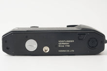 画像をギャラリービューアに読み込む, フォクトレンダー Voigtlander Bessa T ブラック