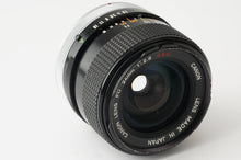画像をギャラリービューアに読み込む, キヤノン Canon FD 24mm F2.8 S.S.C.