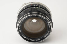 画像をギャラリービューアに読み込む, ミノルタ Minolta MC W.ROKKOR-SG 28mm F3.5