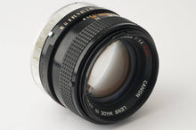 画像をギャラリービューアに読み込む, キヤノン Canon FD 50mm F1.4 S.S.C