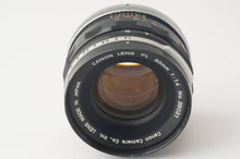 画像をギャラリービューアに読み込む, キヤノン Canon FL 50mm F1.4