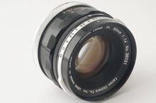 画像をギャラリービューアに読み込む, キヤノン Canon FL 50mm F1.4