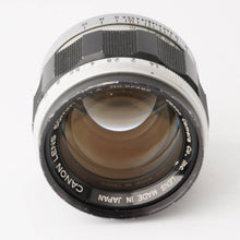 画像をギャラリービューアに読み込む, キヤノン Canon 50mm F1.4 L39 ライカLマウント