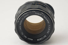 画像をギャラリービューアに読み込む, ペンタックス Asahi Pentax Super Takumar スーパータクマー 55mm F1.8 M42マウント