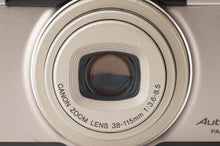 画像をギャラリービューアに読み込む, キヤノン Canon Autoboy S PANORAMA/Canon LENS 38-115mm F3.6-8.5