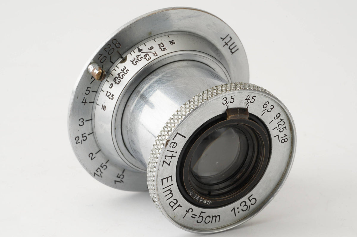 逸品】 Leitz Lマウント Y126 mtr ライカ F3.5 50mm Elmar フィルム 