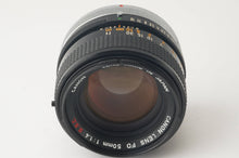 画像をギャラリービューアに読み込む, キヤノン Canon FD 50mm F1.4 S.S.C