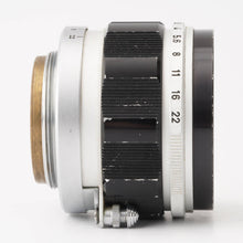 画像をギャラリービューアに読み込む, キヤノン Canon 50mm F1.4 L39 ライカLマウント