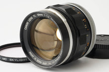 画像をギャラリービューアに読み込む, キヤノン Canon FL 58mm F1.2