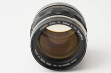 画像をギャラリービューアに読み込む, キヤノン Canon FL 58mm F1.2