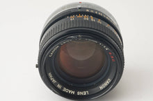 画像をギャラリービューアに読み込む, キヤノン Canon FD 50mm F1.4 S.S.C