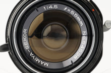 画像をギャラリービューアに読み込む, マミヤ Mamiya Mamiya-Sekor 55mm F4.5 C220,C3, C33, C330用