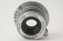画像をギャラリービューアに読み込む, 小西六 Konishiroku Hexar 50mm F3.5 沈胴 L39 ライカLマウント