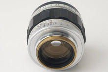 画像をギャラリービューアに読み込む, キヤノン Canon 50mm F1.4 L39 ライカLマウント