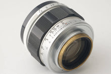 画像をギャラリービューアに読み込む, キヤノン Canon 50mm F1.4 L39 ライカLマウント