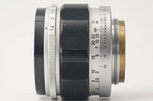 画像をギャラリービューアに読み込む, キヤノン Canon 50mm F1.4 L39 ライカLマウント