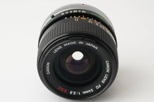 画像をギャラリービューアに読み込む, キヤノン Canon FD 24mm F2.8 S.S.C.