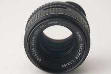 画像をギャラリービューアに読み込む, ペンタックス Pentax Asahi Super Multi Coated Takumar タクマー 55mm F1.8 M42