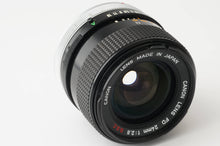 画像をギャラリービューアに読み込む, キヤノン Canon FD 24mm F2.8 S.S.C.
