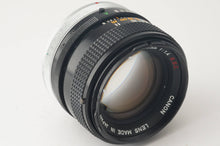画像をギャラリービューアに読み込む, キヤノン Canon FD 50mm F1.4 S.S.C