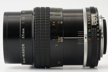 画像をギャラリービューアに読み込む, ニコン Nikon Ai-s Micro NIKKOR 55mm F2.8