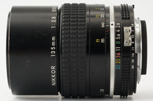 画像をギャラリービューアに読み込む, ニコン Nikon Ai NIKKOR 135mm F2.8