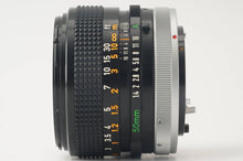 画像をギャラリービューアに読み込む, キヤノン Canon FD 50mm F1.4 S.S.C