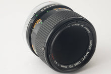 画像をギャラリービューアに読み込む, キヤノン Canon FD MACRO 50mm F3.5 S.S.C