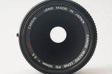 画像をギャラリービューアに読み込む, キヤノン Canon FD MACRO 50mm F3.5 S.S.C