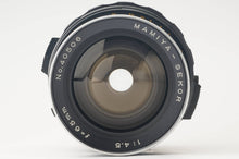 画像をギャラリービューアに読み込む, マミヤ Mamiya MAMIYA-SEKOR 65mm F4.5 RB67用