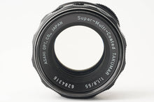 画像をギャラリービューアに読み込む, ペンタックス Pentax Asahi Super Multi Coated Takumar 55mm F1.8