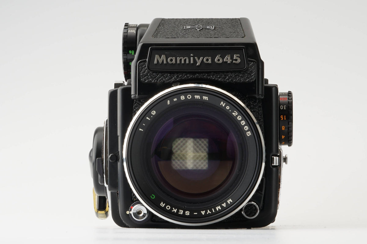 マミヤ Mamiya M645 1000S / MAMIYA-SEKOR C 80mm F1.9