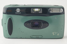 画像をギャラリービューアに読み込む, ミノルタ Minolta P's パノラマ専用コンパクトフィルムカメラ グリーン