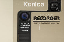 画像をギャラリービューアに読み込む, コニカ Konica Auto Focus レコーダー Recorder Hexanon 24mm F4