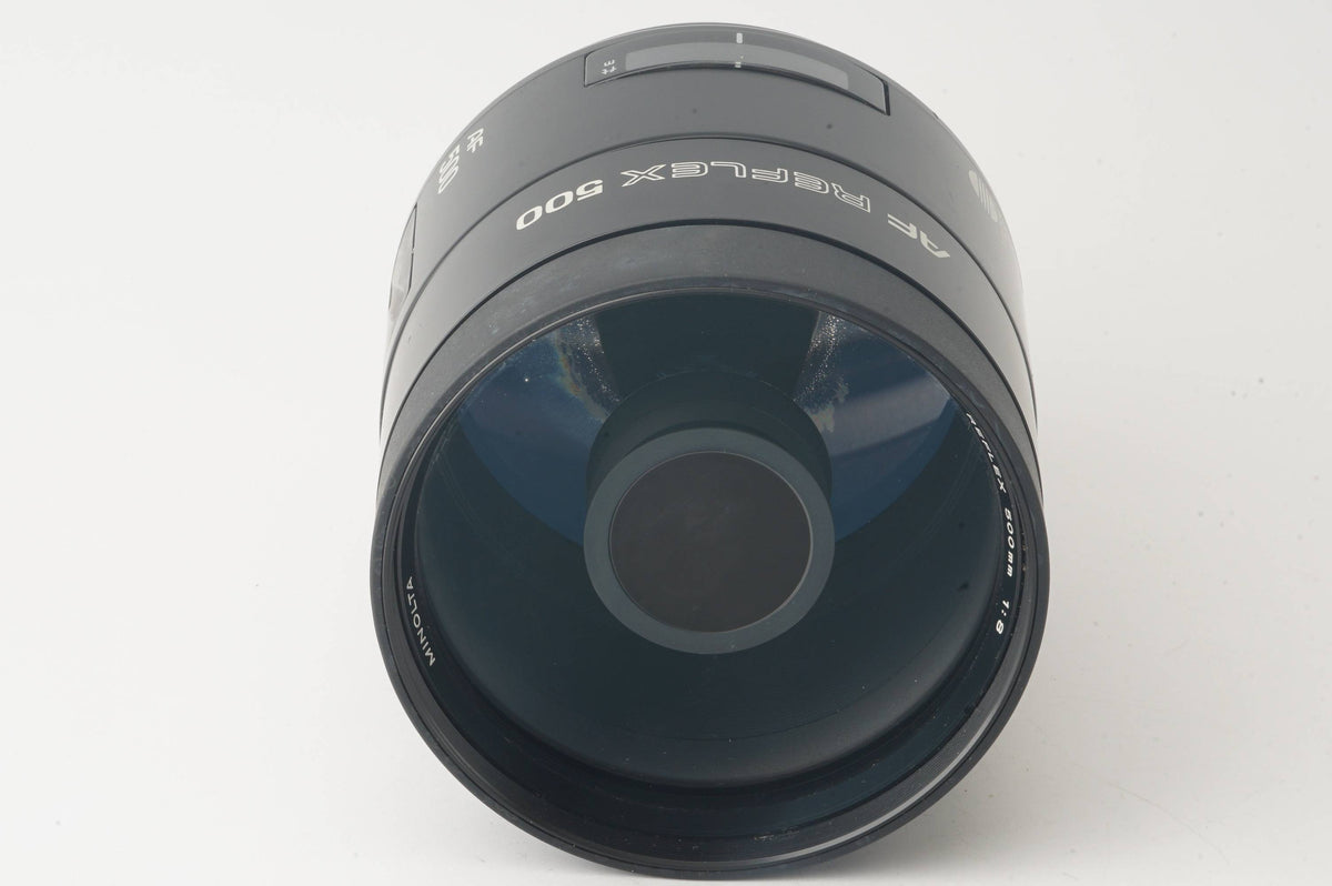 ミノルタ Minolta AF Reflex 500mm F8 ソニーAマウント ミラーレンズ