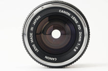 画像をギャラリービューアに読み込む, キヤノン Canon FD 24mm F2.8