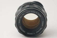 画像をギャラリービューアに読み込む, ペンタックス スーパータクマー Asahi Pentax Super Takumar 55mm F1.8 M42