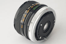 画像をギャラリービューアに読み込む, キヤノン Canon FD 28mm F3.5 S.C.