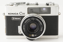 画像をギャラリービューアに読み込む, コニカ Konica C35 Flash matic / KONICA HEXANON 38mm F2.8