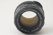 画像をギャラリービューアに読み込む, ペンタックス スーパータクマー Asahi Pentax Super Takumar 55mm F1.8 前期 M42