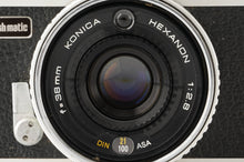 画像をギャラリービューアに読み込む, コニカ Konica C35 Flash matic / KONICA HEXANON 38mm F2.8