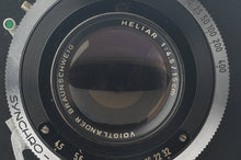 画像をギャラリービューアに読み込む, リンホフ Linhof SUPER TECHNIKA スーパーテヒニカ 45 V / VOIGTLANDER BRAUNSCHWEIG HELIAR 15cm 150mm F4.5 #8796